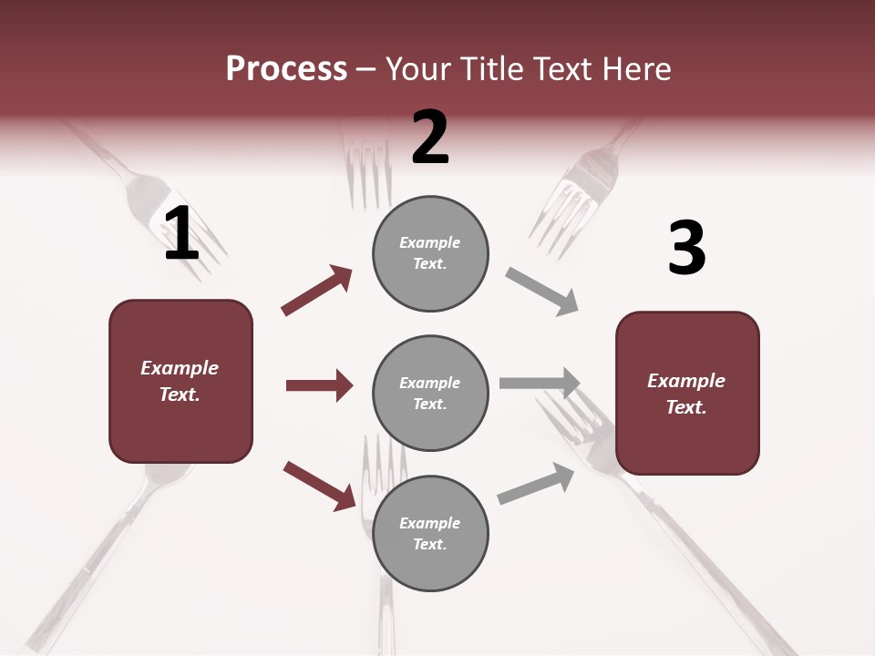 Election Art Food PowerPoint Template