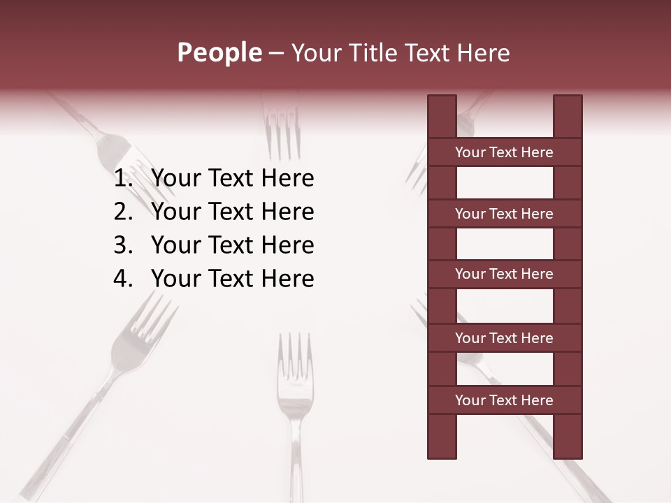 Election Art Food PowerPoint Template