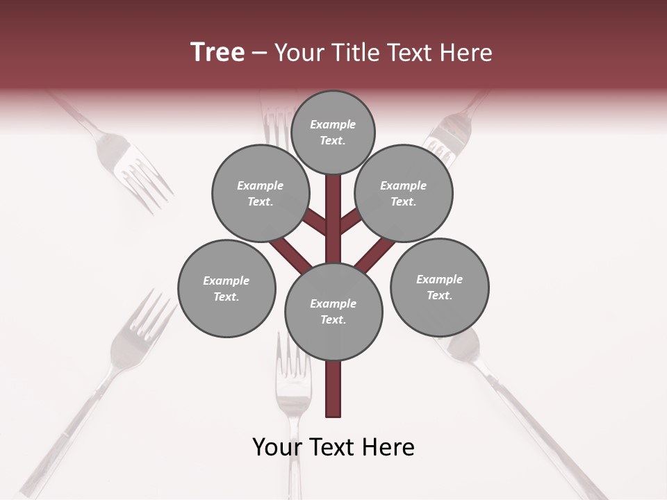 Election Art Food PowerPoint Template