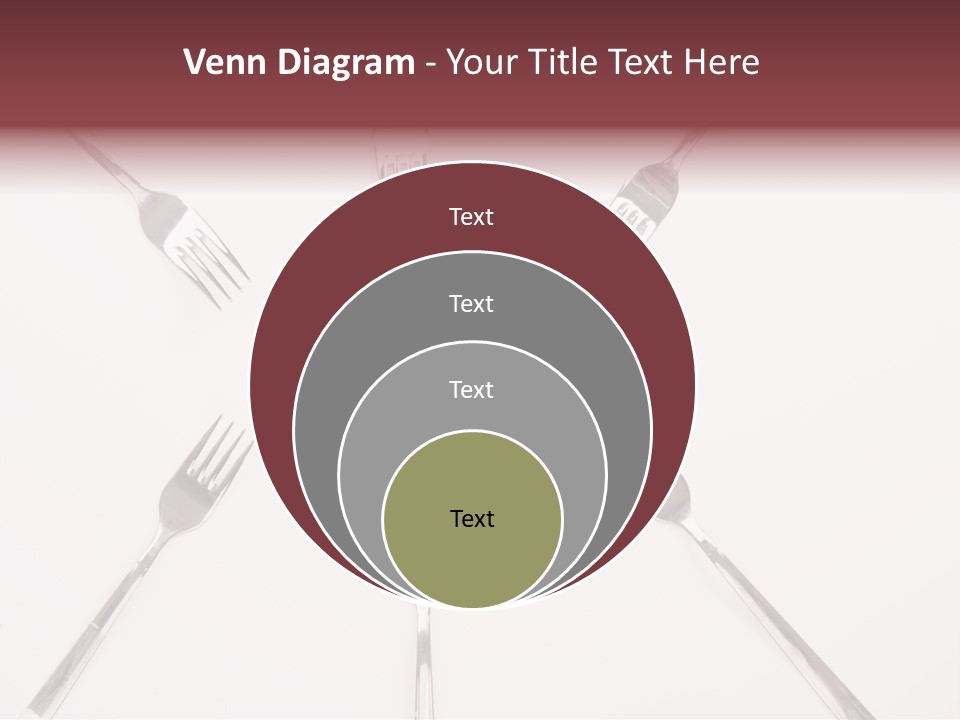 Election Art Food PowerPoint Template