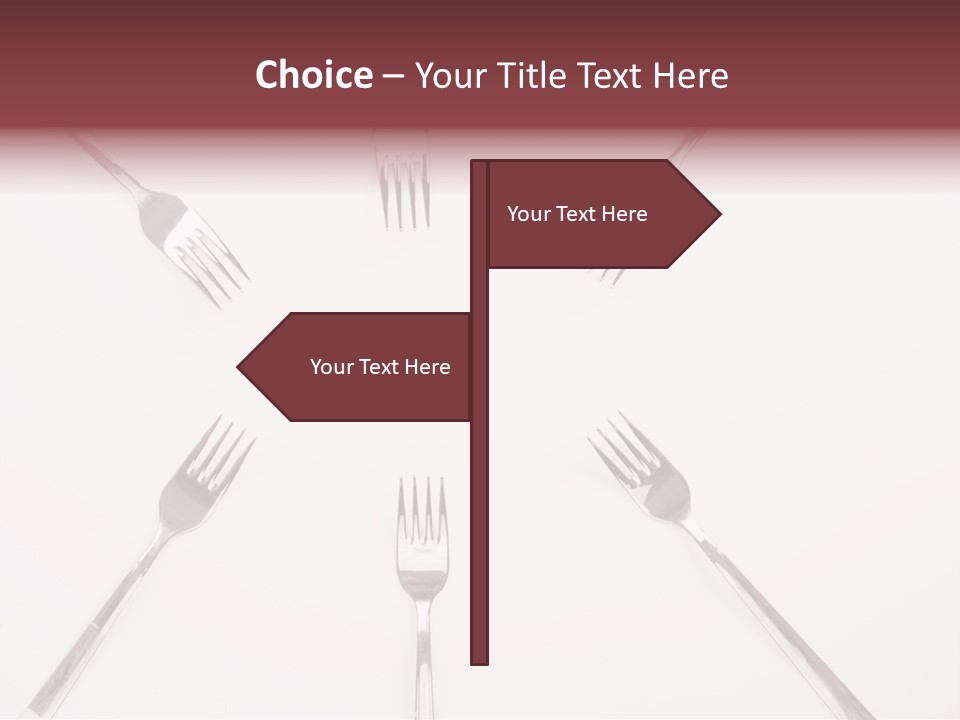Election Art Food PowerPoint Template