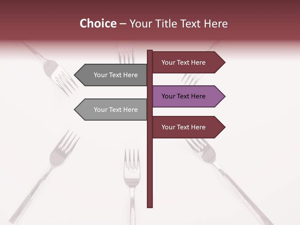 Election Art Food PowerPoint Template