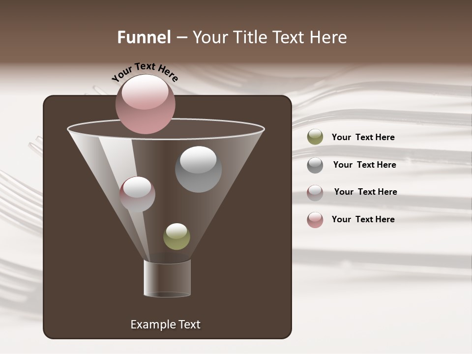Flatware Eat Black PowerPoint Template