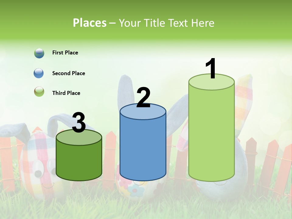 Bunny Ostereier Suchen Finden PowerPoint Template