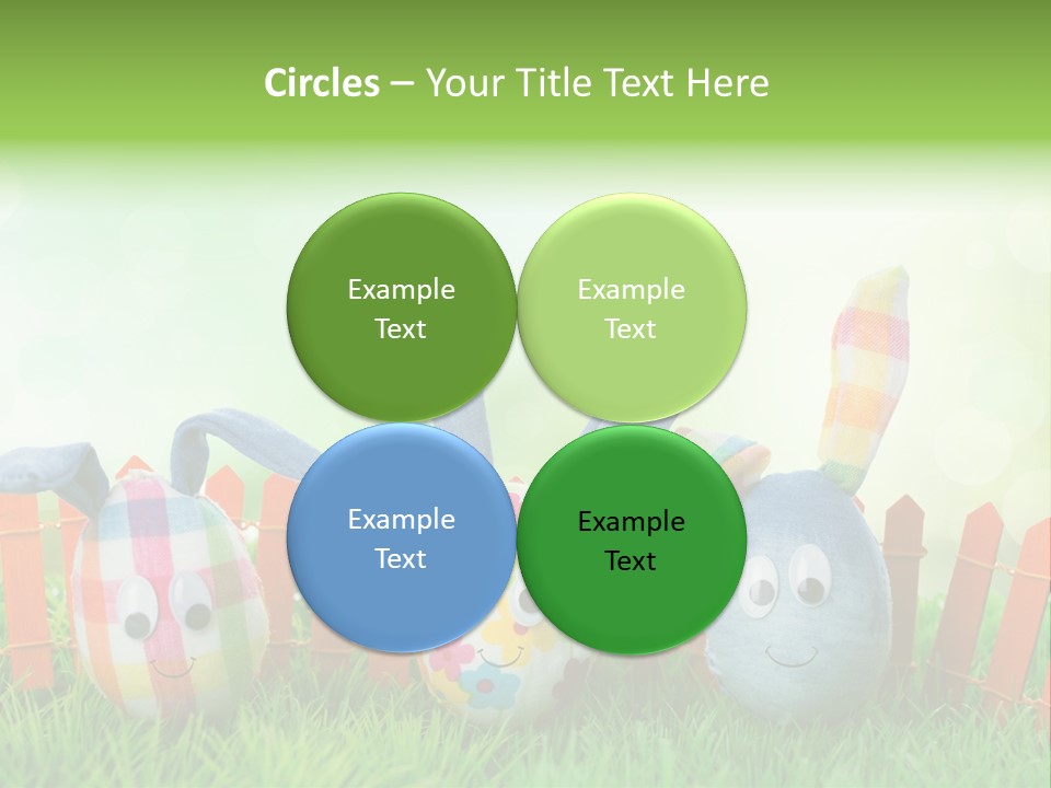 Bunny Ostereier Suchen Finden PowerPoint Template