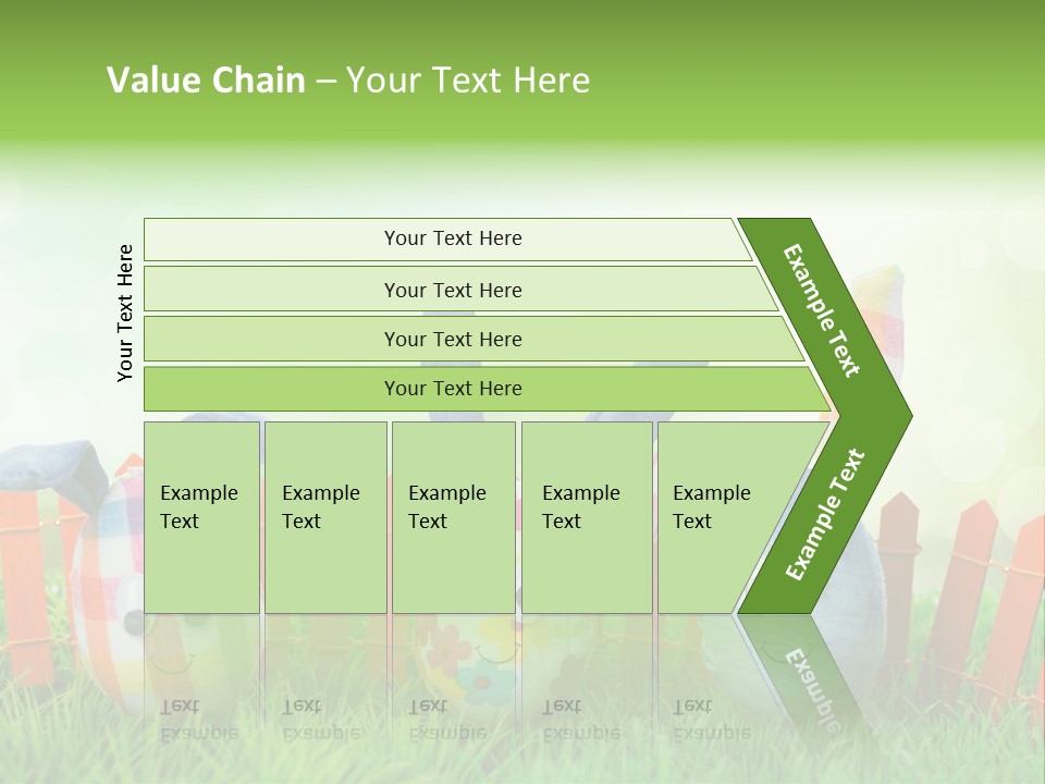 Bunny Ostereier Suchen Finden PowerPoint Template