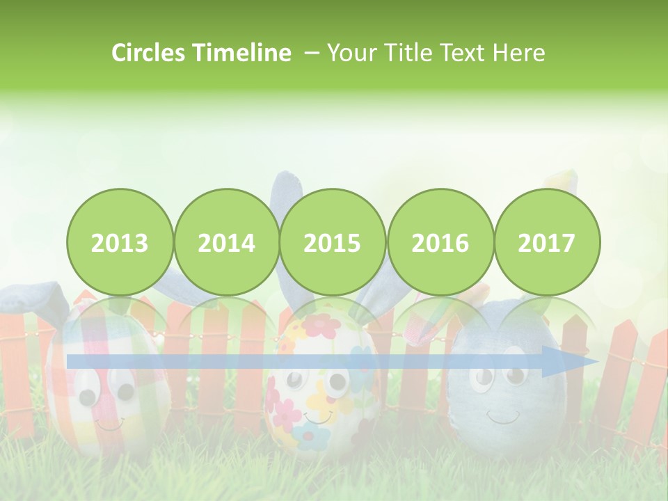 Bunny Ostereier Suchen Finden PowerPoint Template