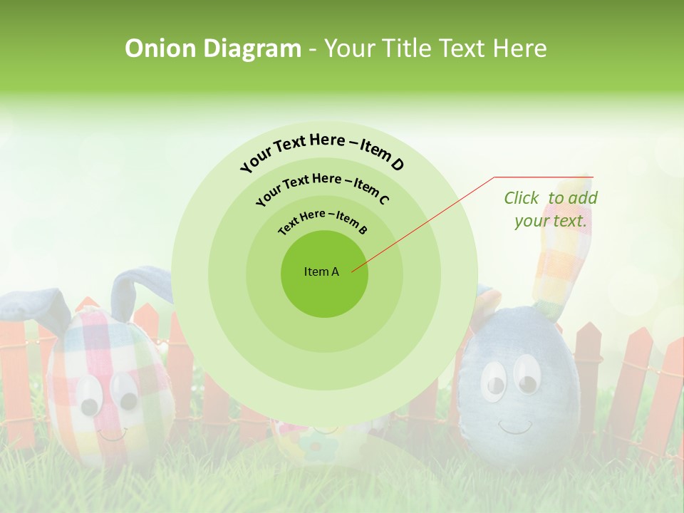 Bunny Ostereier Suchen Finden PowerPoint Template