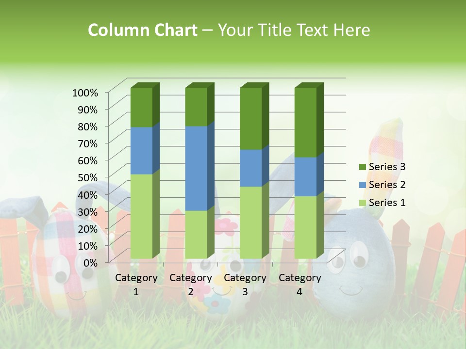 Bunny Ostereier Suchen Finden PowerPoint Template