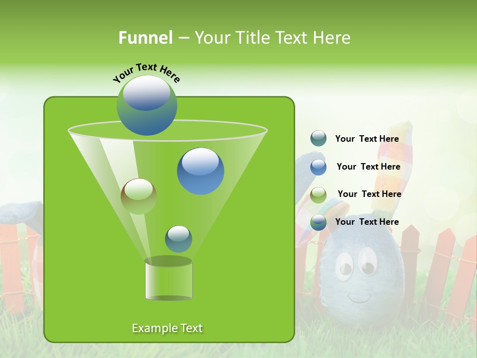 Bunny Ostereier Suchen Finden PowerPoint Template