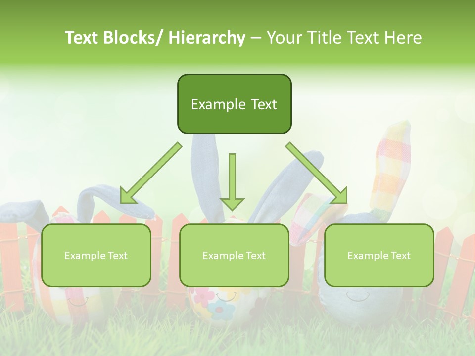 Bunny Ostereier Suchen Finden PowerPoint Template