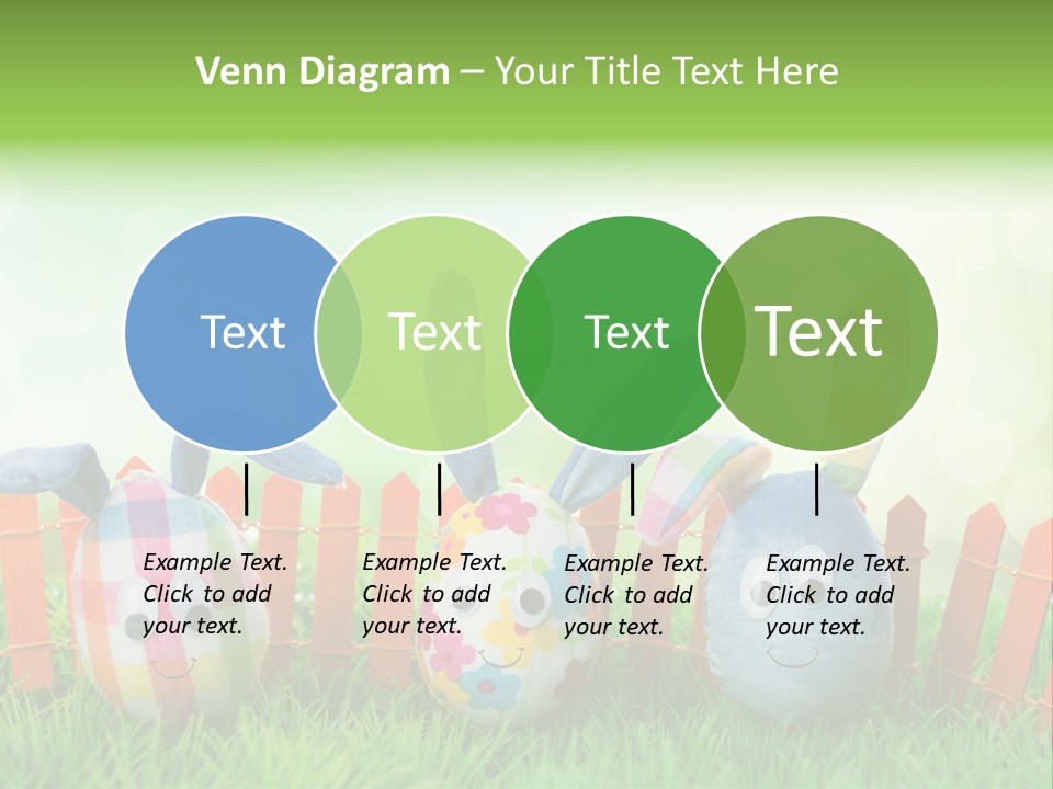 Bunny Ostereier Suchen Finden PowerPoint Template