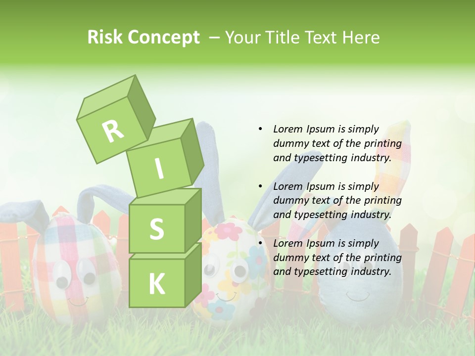 Bunny Ostereier Suchen Finden PowerPoint Template