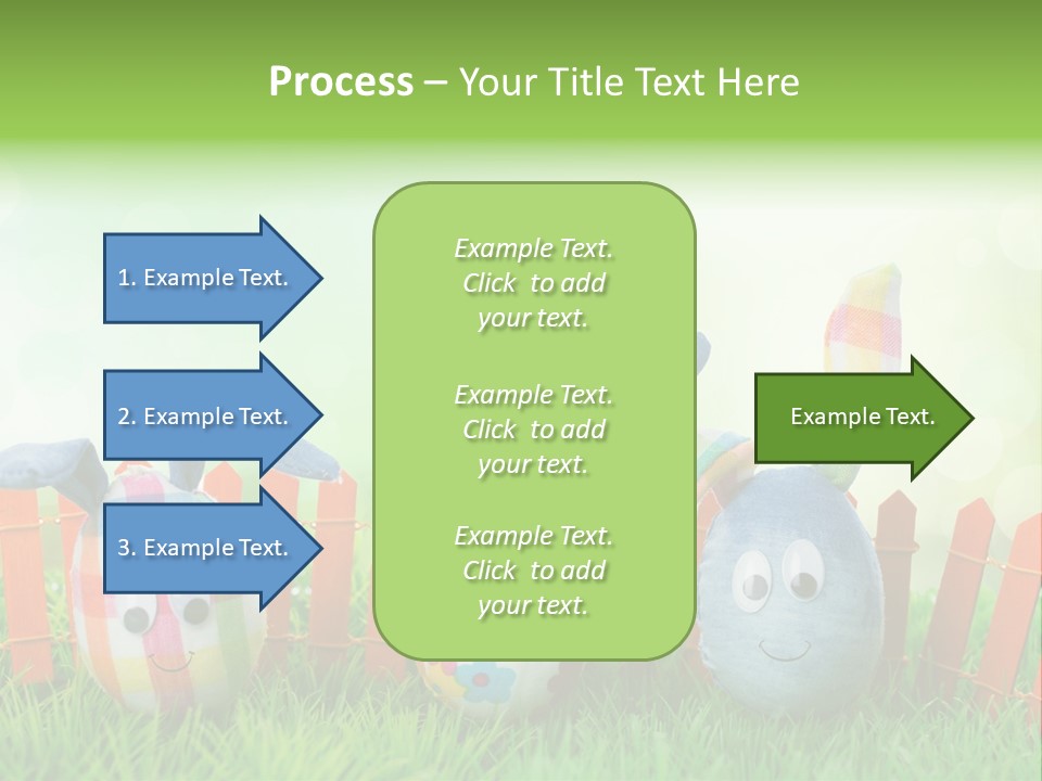 Bunny Ostereier Suchen Finden PowerPoint Template