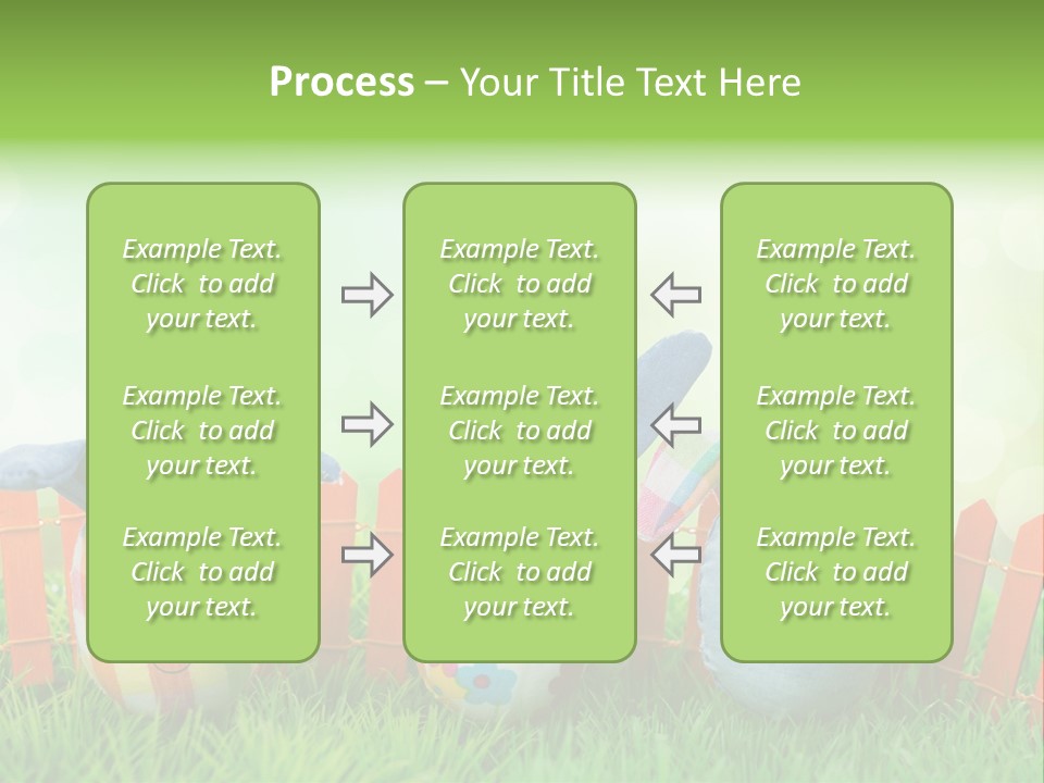 Bunny Ostereier Suchen Finden PowerPoint Template