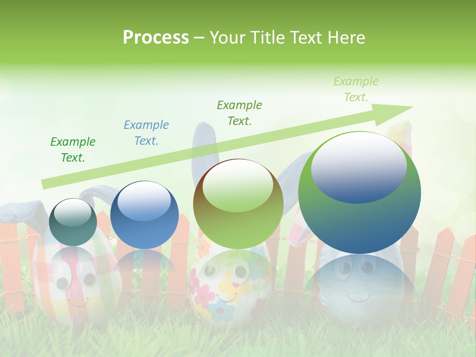 Bunny Ostereier Suchen Finden PowerPoint Template