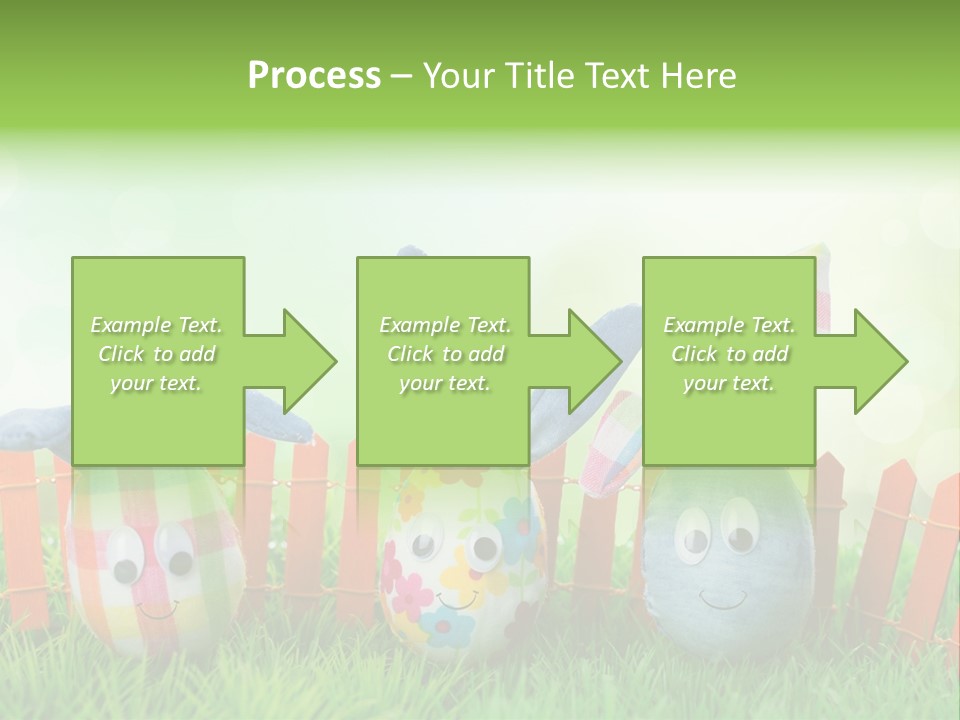 Bunny Ostereier Suchen Finden PowerPoint Template