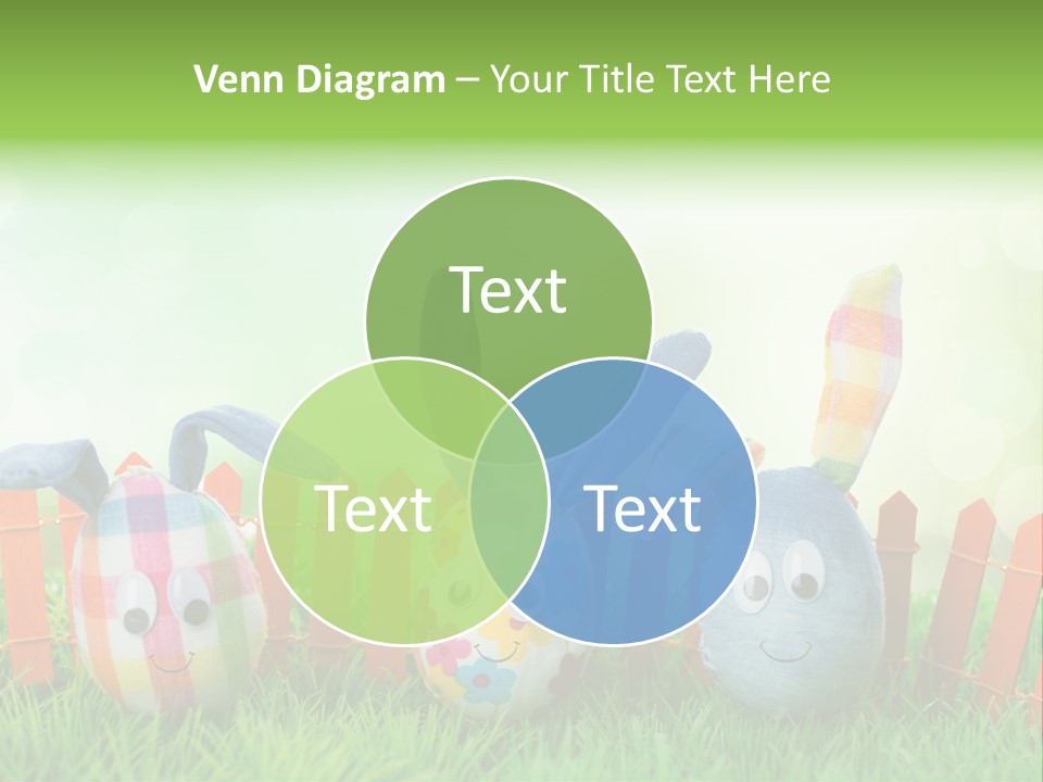 Bunny Ostereier Suchen Finden PowerPoint Template