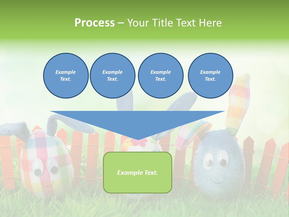 Bunny Ostereier Suchen Finden PowerPoint Template