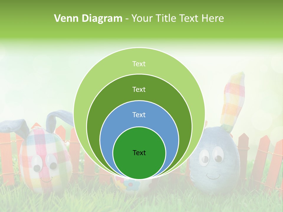 Bunny Ostereier Suchen Finden PowerPoint Template