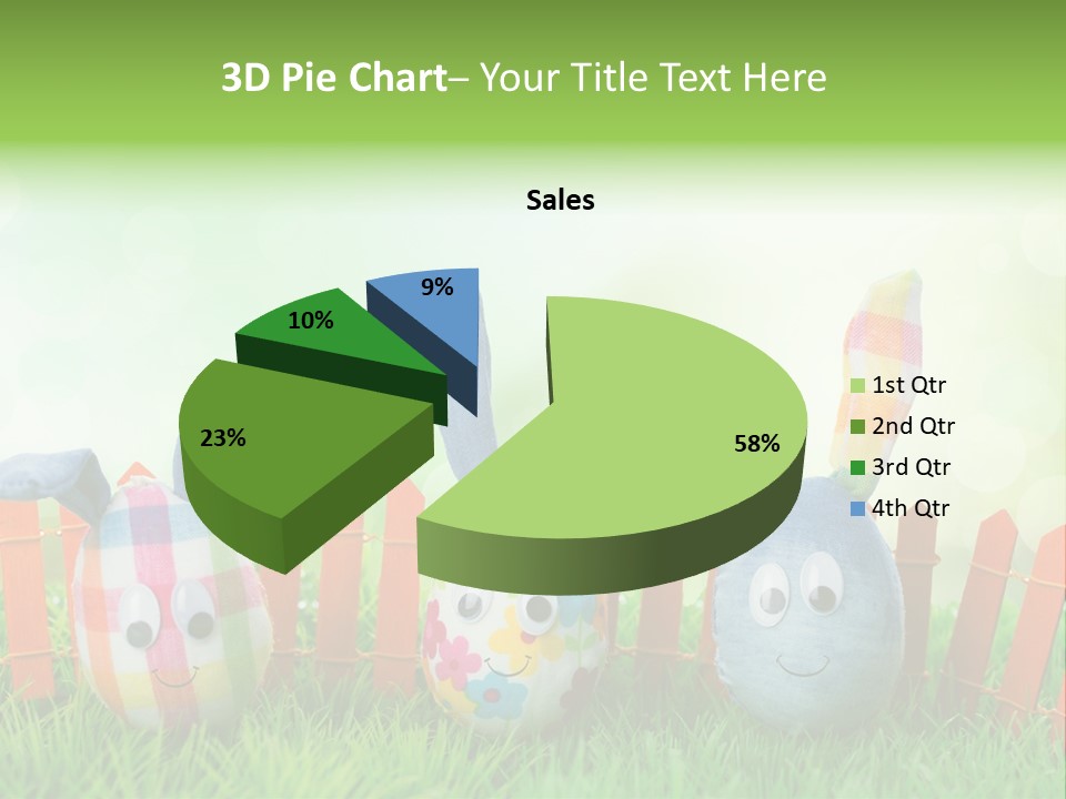 Bunny Ostereier Suchen Finden PowerPoint Template