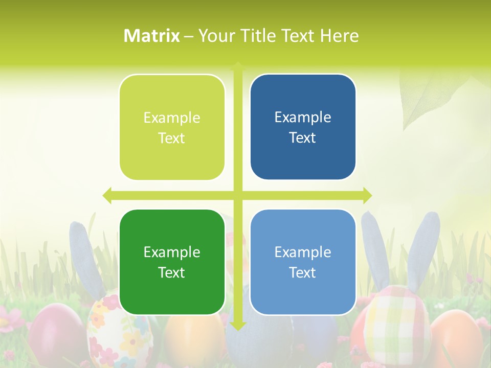 Farbe Osterei Easter PowerPoint Template