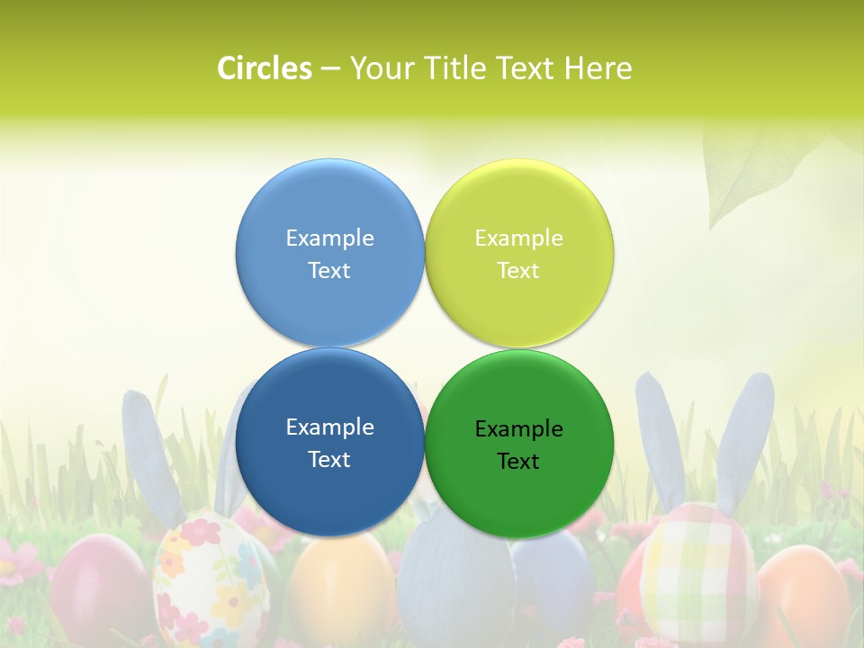 Farbe Osterei Easter PowerPoint Template