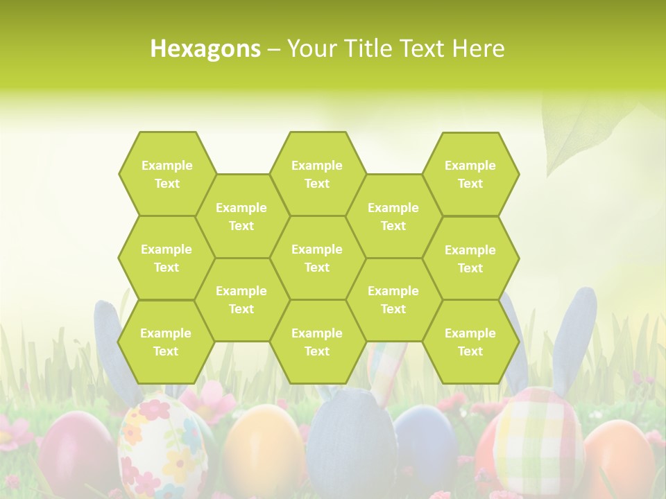 Farbe Osterei Easter PowerPoint Template