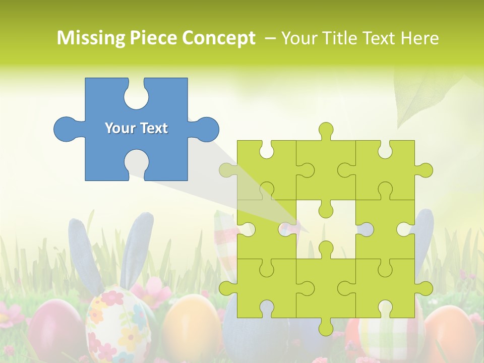 Farbe Osterei Easter PowerPoint Template