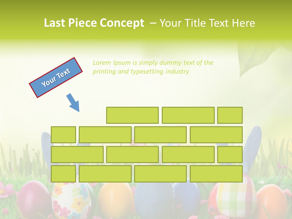 Farbe Osterei Easter PowerPoint Template