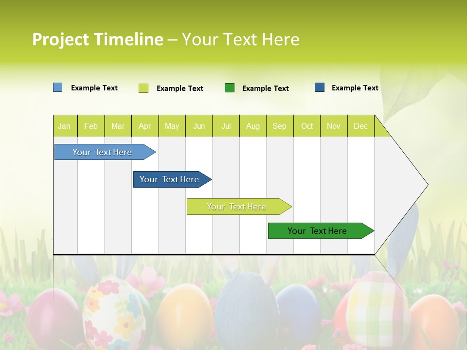 Farbe Osterei Easter PowerPoint Template