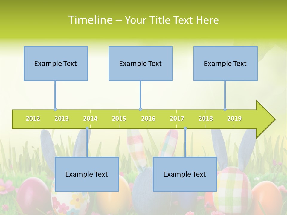 Farbe Osterei Easter PowerPoint Template