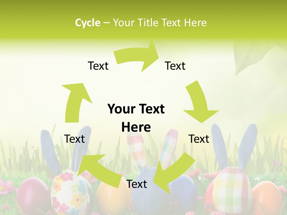 Farbe Osterei Easter PowerPoint Template