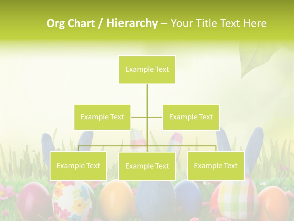 Farbe Osterei Easter PowerPoint Template