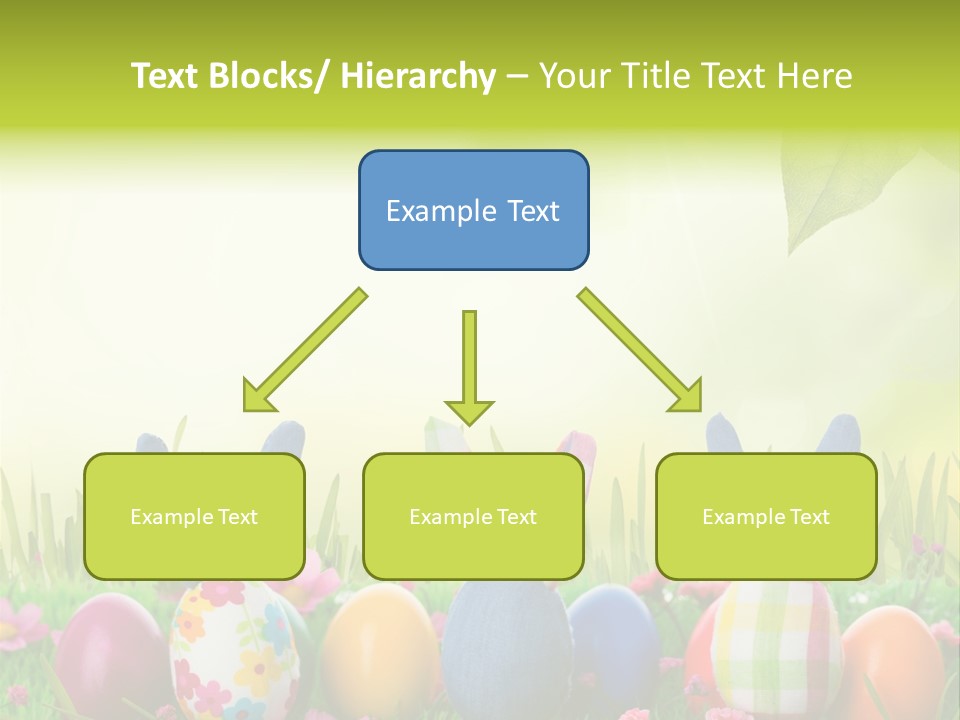 Farbe Osterei Easter PowerPoint Template
