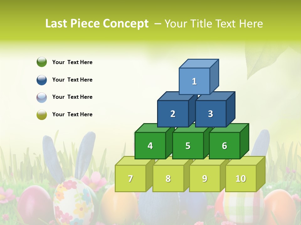 Farbe Osterei Easter PowerPoint Template