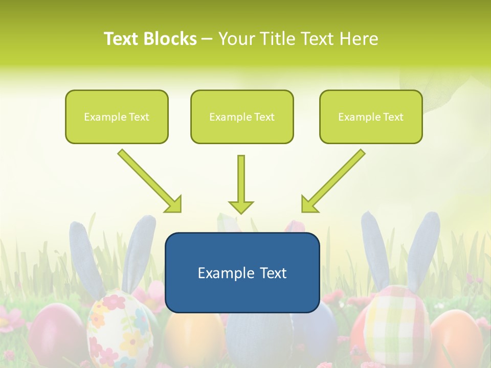 Farbe Osterei Easter PowerPoint Template