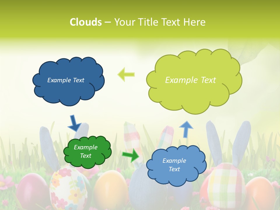 Farbe Osterei Easter PowerPoint Template