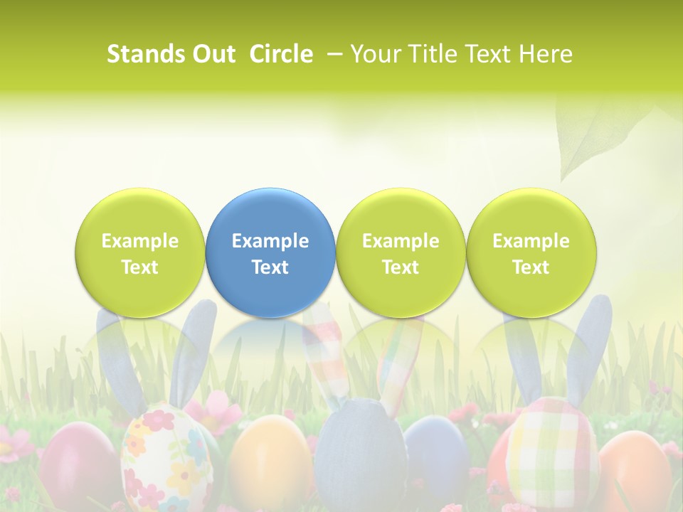 Farbe Osterei Easter PowerPoint Template