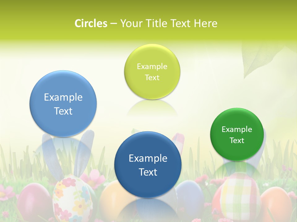 Farbe Osterei Easter PowerPoint Template