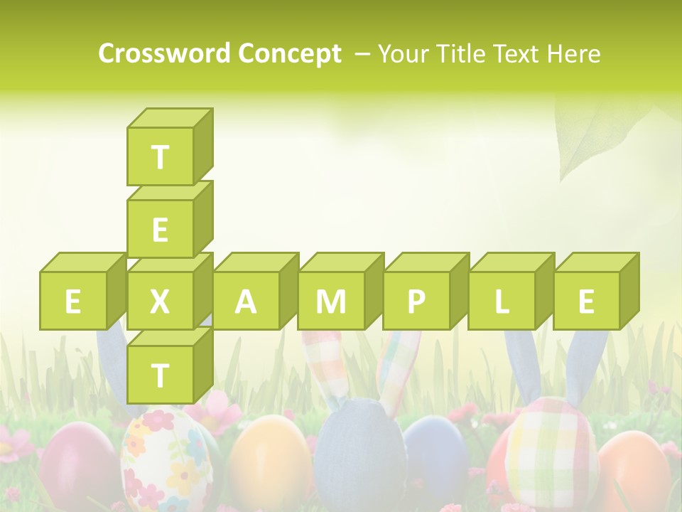 Farbe Osterei Easter PowerPoint Template