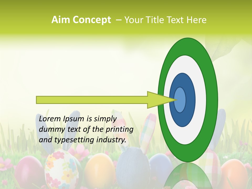 Farbe Osterei Easter PowerPoint Template