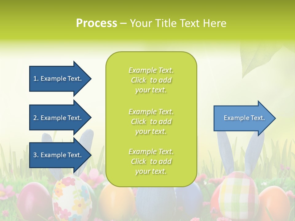 Farbe Osterei Easter PowerPoint Template