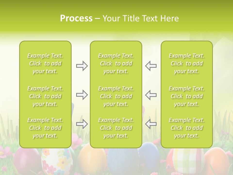 Farbe Osterei Easter PowerPoint Template