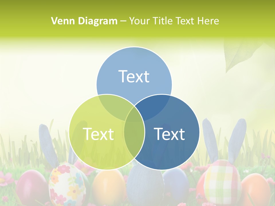 Farbe Osterei Easter PowerPoint Template