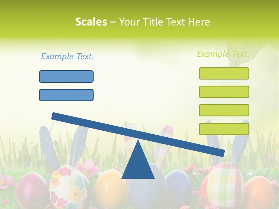 Farbe Osterei Easter PowerPoint Template