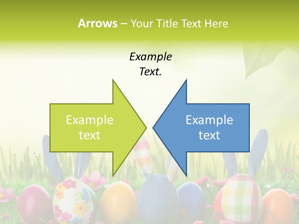 Farbe Osterei Easter PowerPoint Template