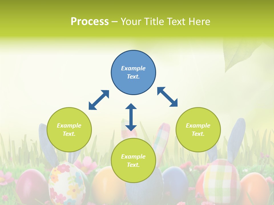 Farbe Osterei Easter PowerPoint Template