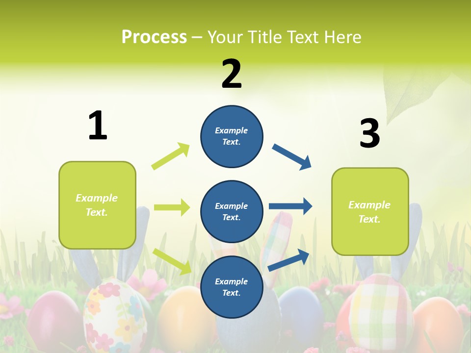 Farbe Osterei Easter PowerPoint Template
