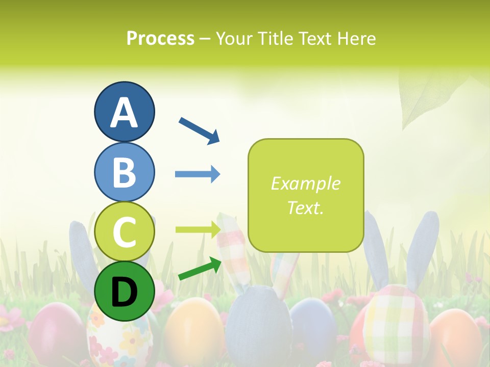 Farbe Osterei Easter PowerPoint Template